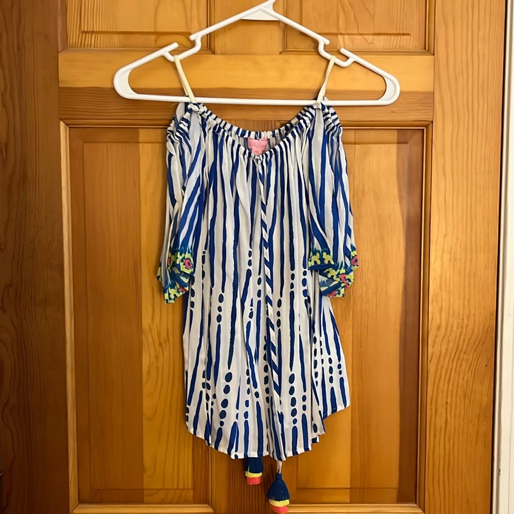 Lilly Pulitzer off the shoulder top